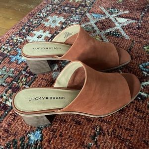 Lucky Brand Lutena Sandals Size 11 - Color Sumac